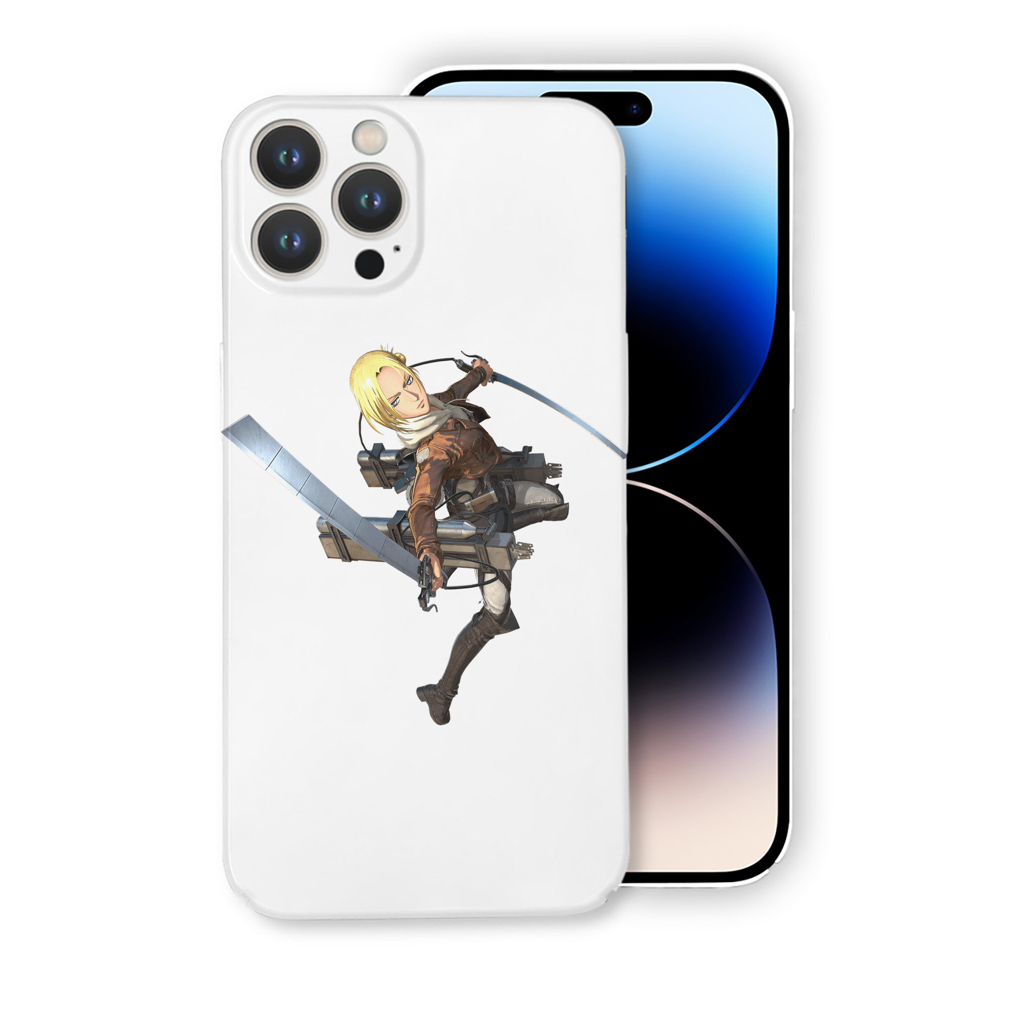 （画像用） 進撃の巨人 アニ・レオンハート Attack on Titan Annie Leonhart 【iPhone 14シリーズ対応】ハードケース